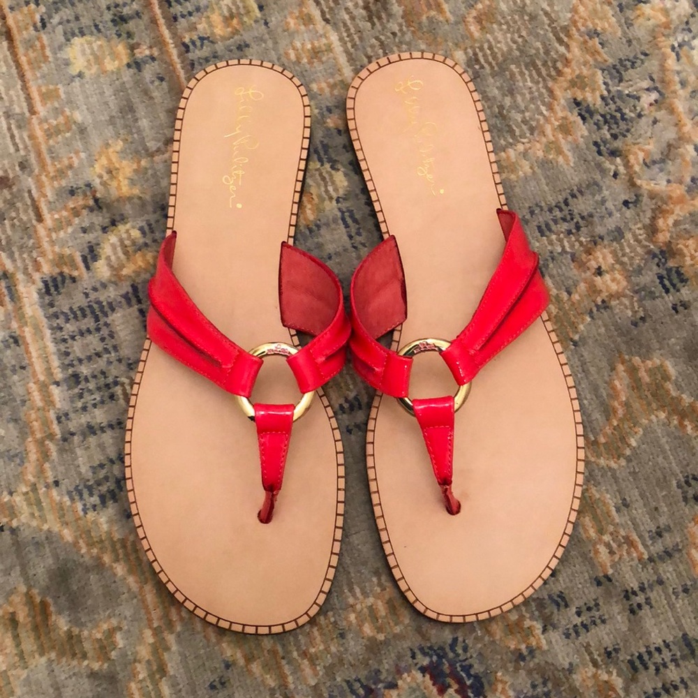 Brand New Lilly Pulitzer McKim Sandals